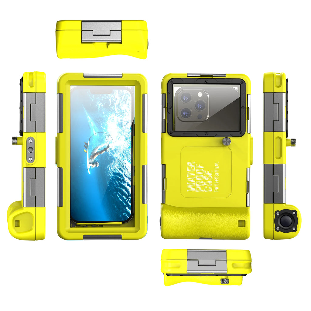 Shellbox Upgraded Waterproof Diving Phone Case | IP68 15m/50ft Underwater Photography Housing