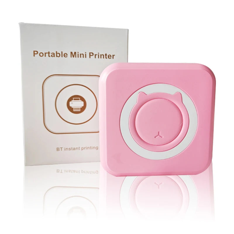 Pocket Mini Thermal Printer | Wireless Bluetooth Memo, Photo & Study Label Maker