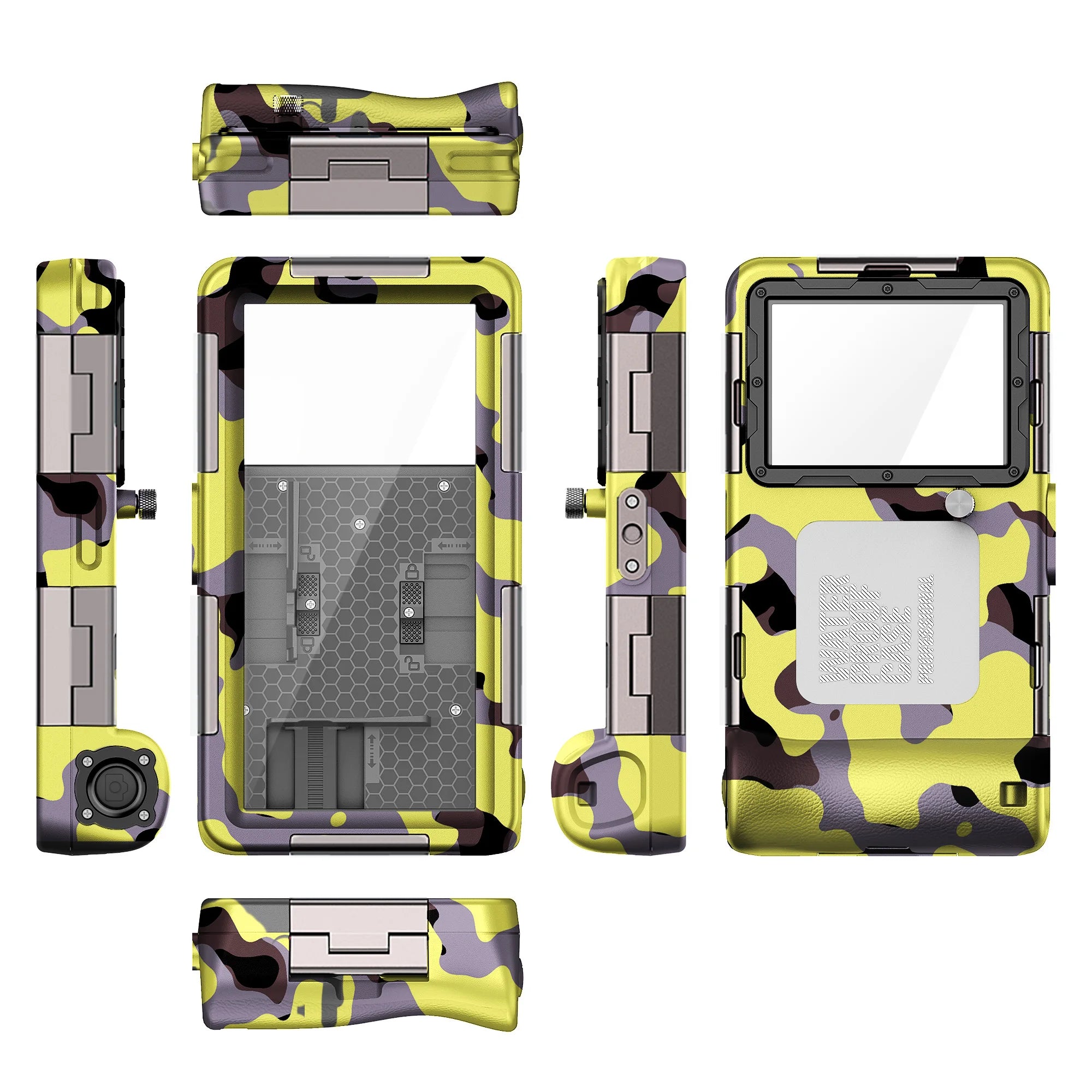 Shellbox Upgraded Waterproof Diving Phone Case | IP68 15m/50ft Underwater Photography Housing