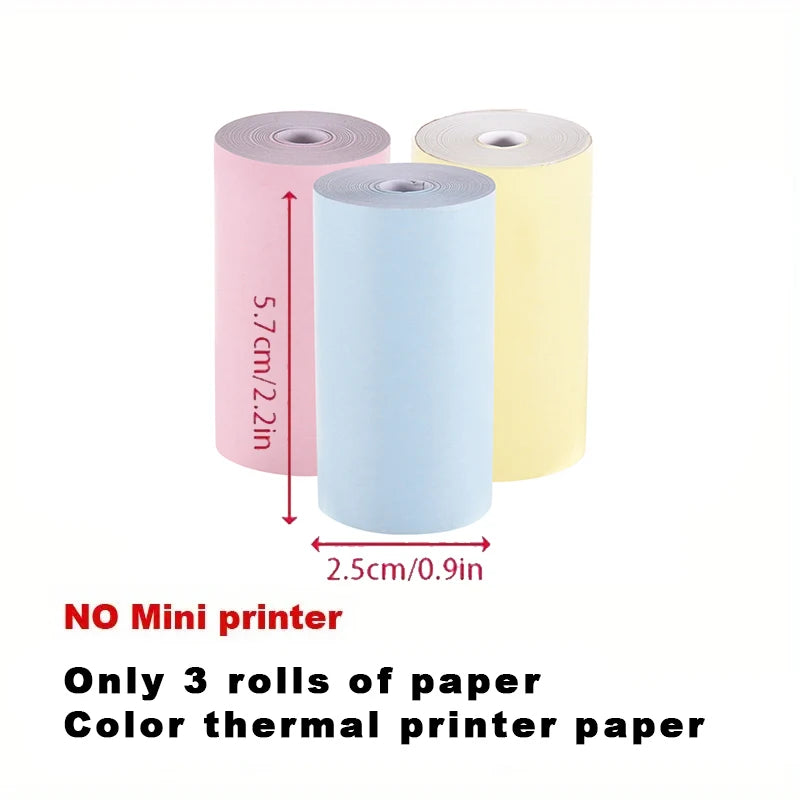Pocket Mini Thermal Printer | Wireless Bluetooth Memo, Photo & Study Label Maker