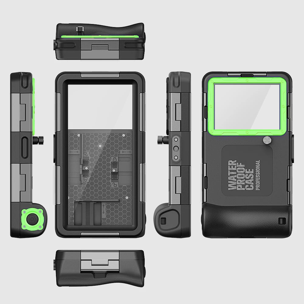 Shellbox Upgraded Waterproof Diving Phone Case | IP68 15m/50ft Underwater Photography Housing