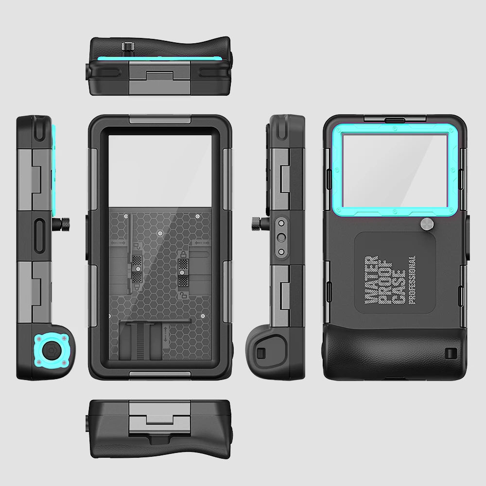 Shellbox Upgraded Waterproof Diving Phone Case | IP68 15m/50ft Underwater Photography Housing