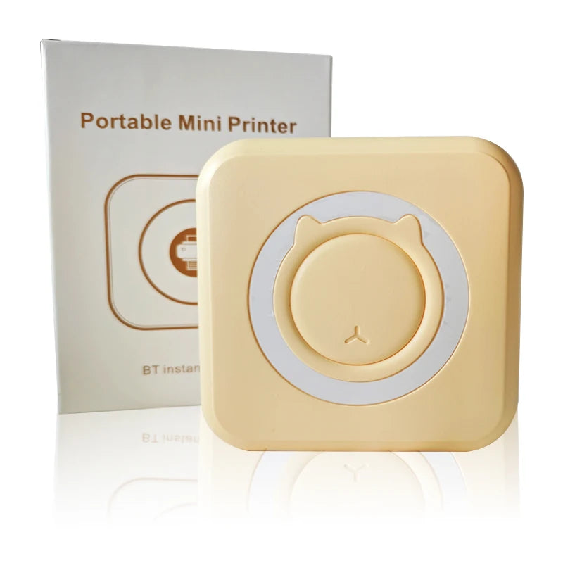 Pocket Mini Thermal Printer | Wireless Bluetooth Memo, Photo & Study Label Maker