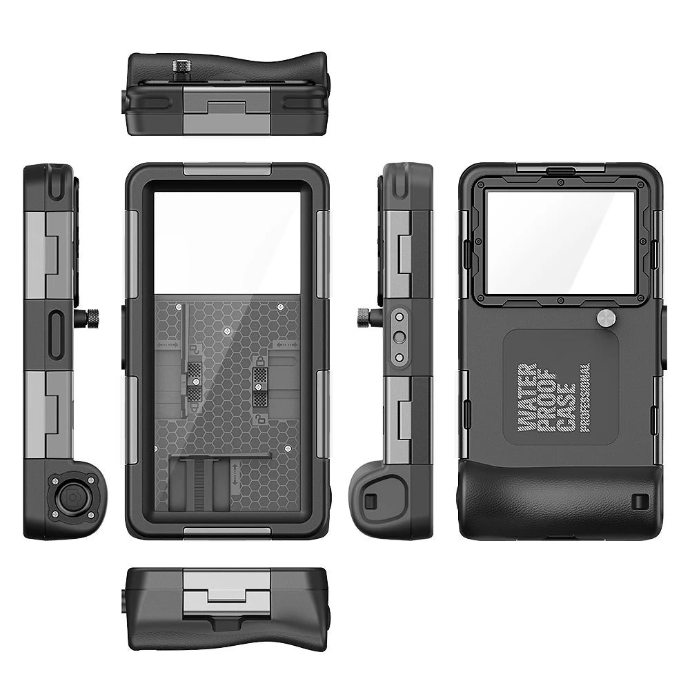 Shellbox Upgraded Waterproof Diving Phone Case | IP68 15m/50ft Underwater Photography Housing